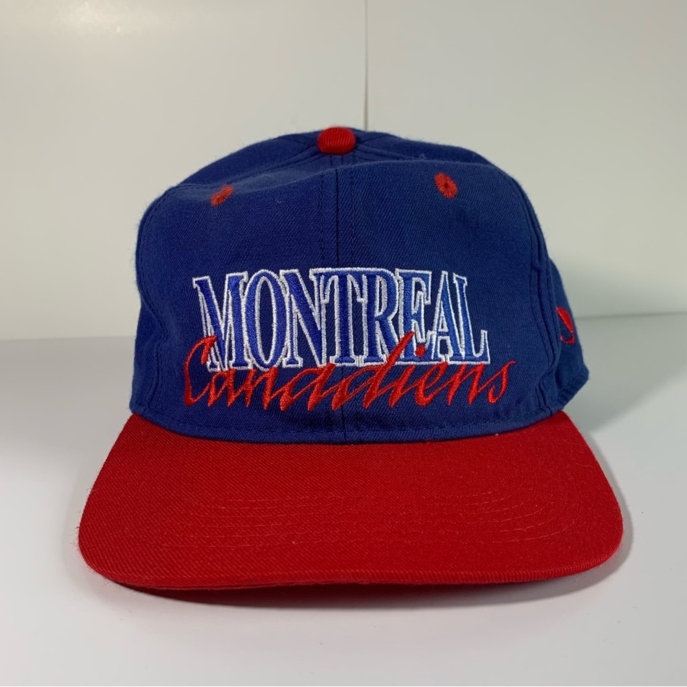 Vintage 90s Montreal canadiens fitted hat
